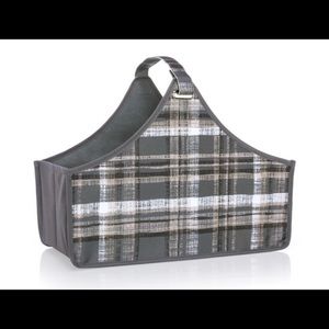 Catch All Bin-Cozy Plaid